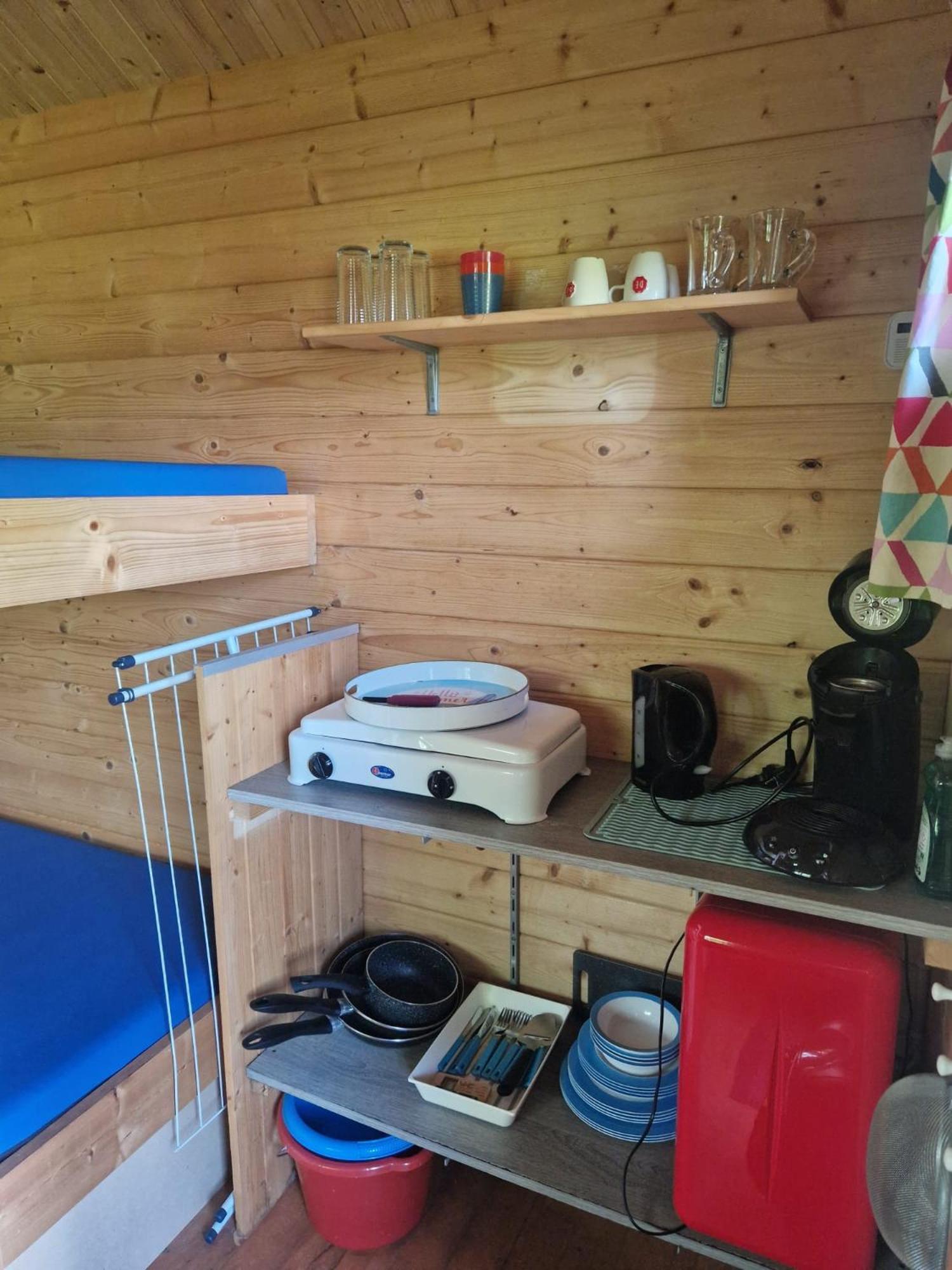 Blokhut Camping Alkenhaer Appelscha Bagian luar foto